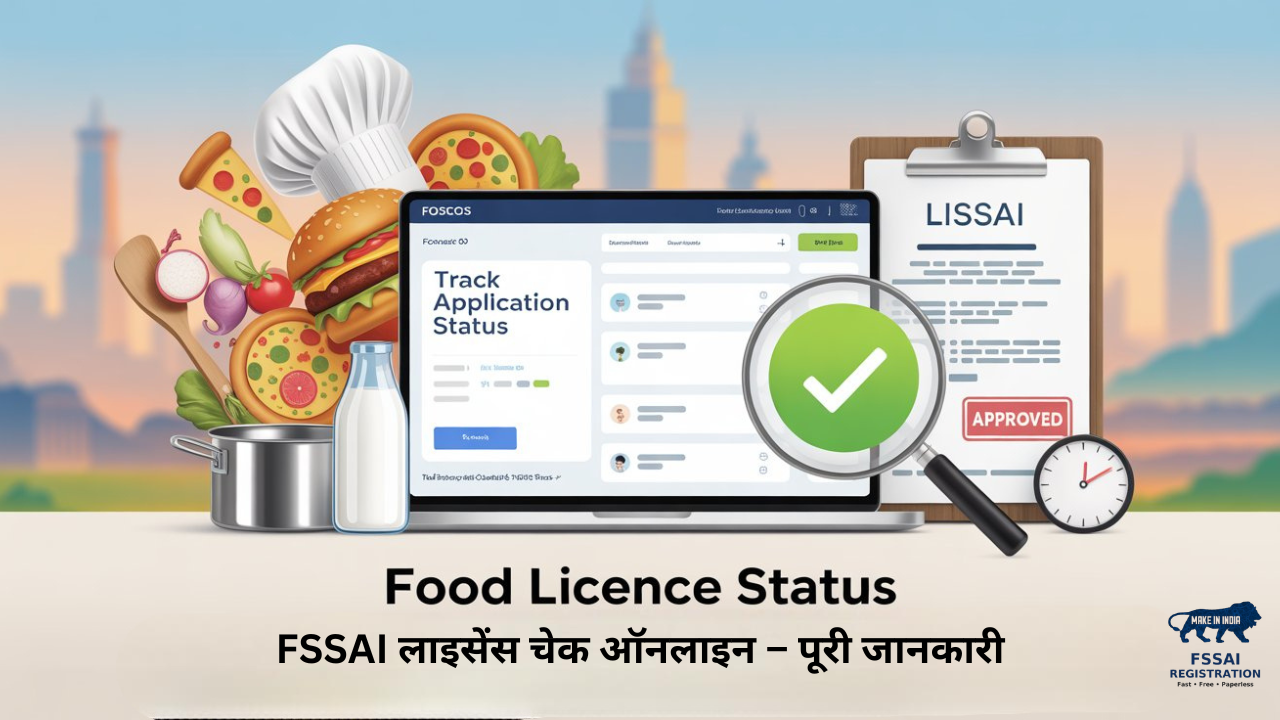 Food Licence Status | FSSAI लाइसेंस चेक | ऑनलाइन ट्रैकिंग गाइड